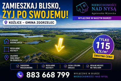 Działka Sprzedaż Koźlice Drzewna