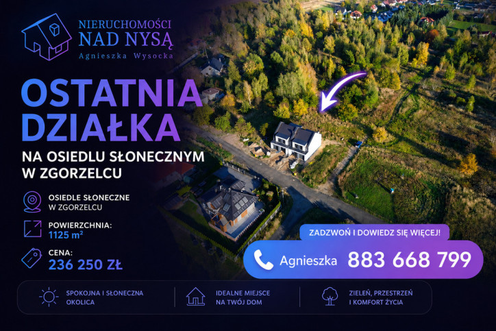 Działka Sprzedaż Zgorzelec gen. Leopolda Okulickiego 1