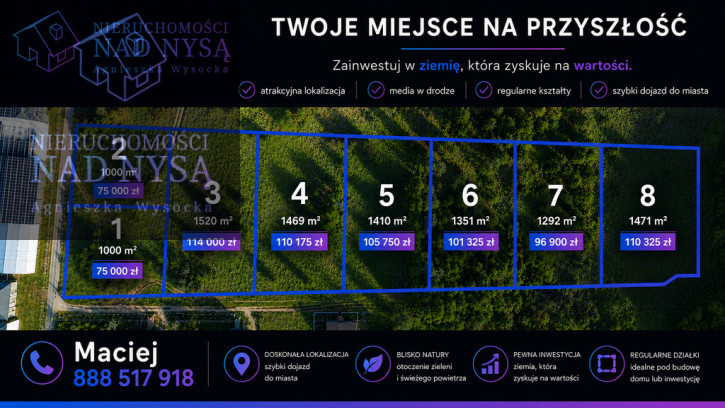 Działka Sprzedaż Czerwona Woda 1