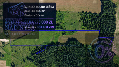 Działka Sprzedaż Dłużyna Górna