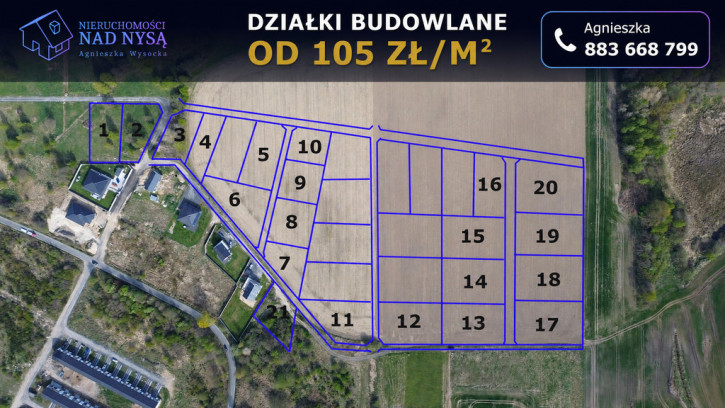 Działka Sprzedaż Koźlice 1