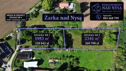 Działka Sprzedaż Żarka Nad Nysą